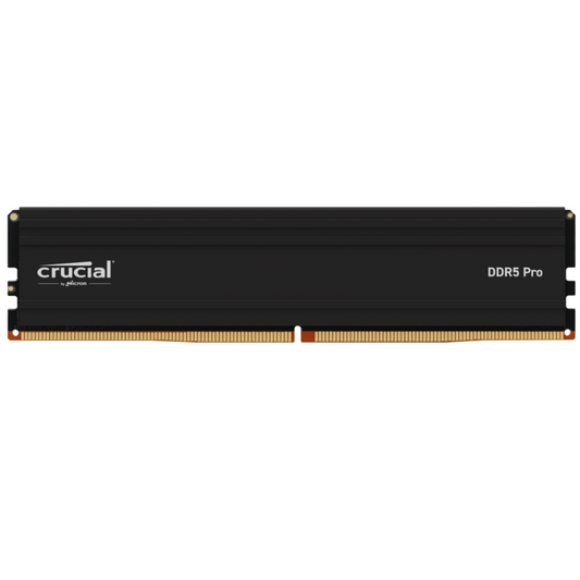 CRUCIAL Pro 16GB ( 16GB x 1 ) 5600MHz DDR5 RAM ( Black ) ( CL46 )