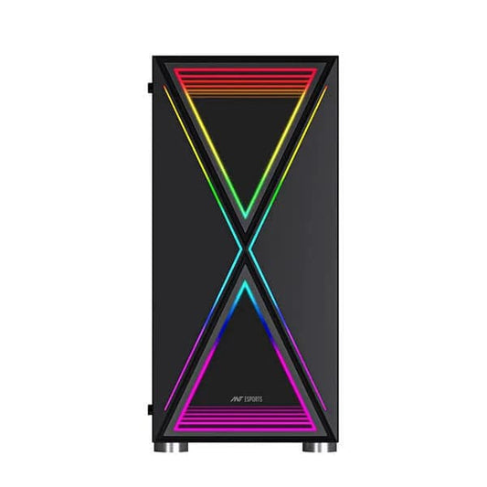 ANT ESPORTS Infinity X ATX Mid Tower Cabinet (Black)