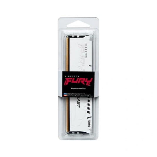 KINGSTON FURY Beast 16GB ( 16GB x 1 ) 5200MHz DDR5 RAM ( White ) ( CL40 )