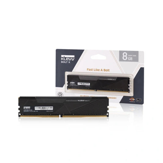 KLEVV Bolt X 8GB ( 8GB x 1 ) 3200MHz DDR4 RAM ( Black ) ( CL16 )