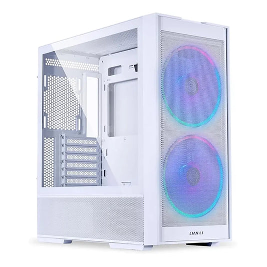 LIAN LI LANCOOL 206 ARGB (ATX) Mid Tower Cabinet (White)