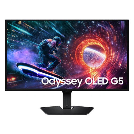 SAMSUNG Odyssey G5 LS27FG502SWXXL 27 Inch 2K QHD 180Hz Oled Panel 99% SRGB 0.03MS NVIDIA GSync Gaming Monitor