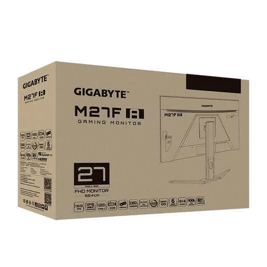 GIGABYTE M27F A 27 Inch FHD 165Hz IPS Panel 99%SRGB 1MS Gaming Monitor