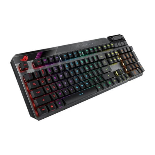 ASUS Claymore II Full Size Mechanical Gaming Keyboard ( Black ) ( Red Optical Switch )
