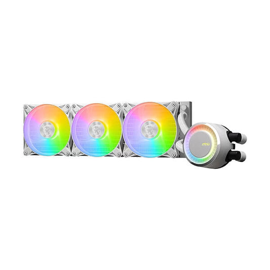 MSI MAG CoreLiquiid E360mm CPU Liquid Cooler (White)