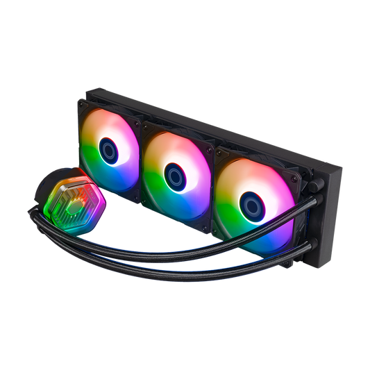 Cooler Master Liquid 360 Atmos ARGB 360mm CPU Liquid Cooler (Black)