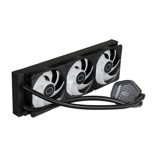 Cooler Master Liquid 360 Atmos ARGB 360mm CPU Liquid Cooler (Black)