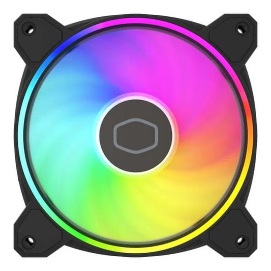 Cooler Master MasterFan MF120 Halo 2 ARGB Black PWM Cabinet Fan (Single Pack)