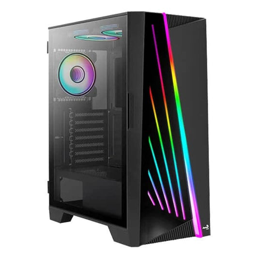 AEROCOOL Mirage ARGB ATX Mid Tower Cabinet (Black)