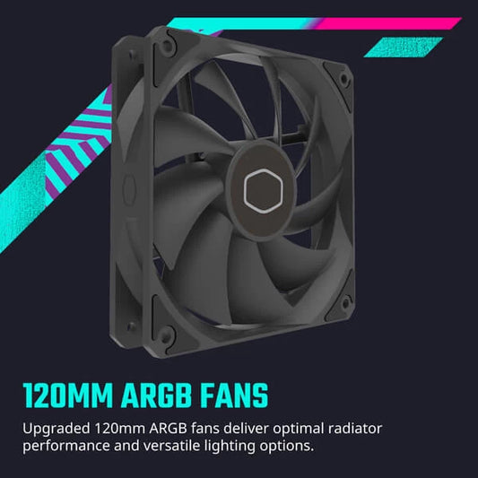 Cooler MasterLiquid 240L Core Non-RGB 240mm CPU Liquid Cooler (Black)