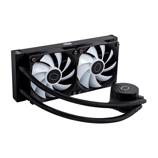 COOLER MASTER MasterLiquid 240L Core ARGB 240mm CPU Liquid Cooler (Black)