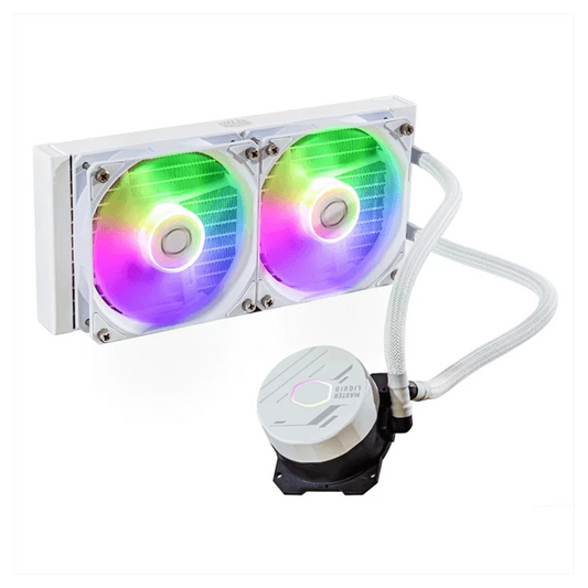 Cooler Master MasterLiquid ML240L Core ARGB 240mm CPU Liquid Cooler (White)