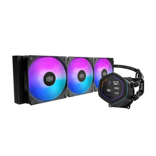 COOLER MASTER Masterliquid Core NEX Digital 360mm CPU Liquid Cooler ( Black )