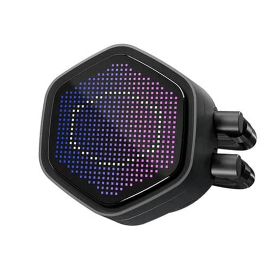 COOLER MASTER Master Liquid Atmos II Pixel 360mm ARGB CPU Liquid Cooler ( Black ) ( With LCD Display )
