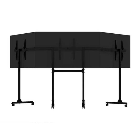 NEXT LEVEL RACING Free Standing Triple Monitor Stand