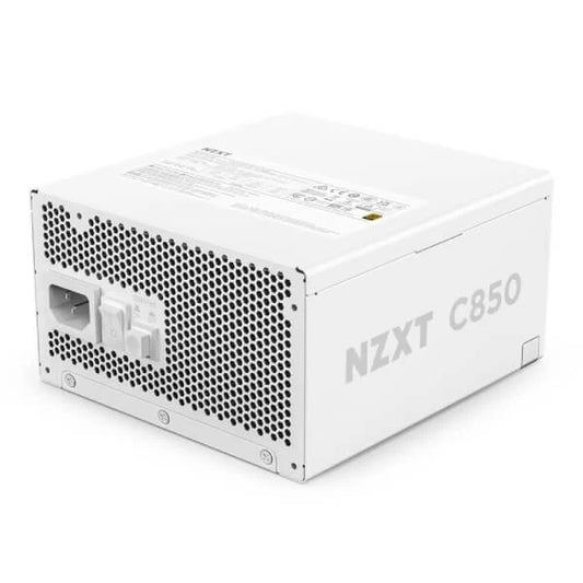 NZXT C850 850W 80 + Gold Fully Modular ATX 3.1 Power Supply (White)
