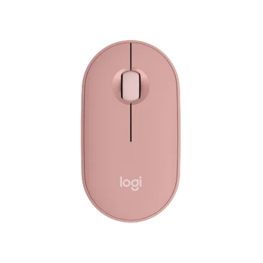 LOGITECH Pebble 2 M350s Wireless Ambidextrous Gaming Mouse ( 910-006987 ) ( 4000DPI / 3 Macro Button ) ( Tonal Rose )