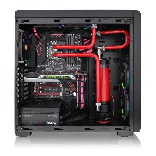 THERMALTAKE VERSA C23 ATX RGB Mid Tower Cabinet (Black)