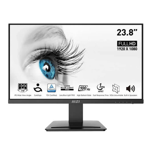 MSI PRO MP243X 24 Inch FHD 100Hz IPS Panel 119%SRGB AMD Free Sync Gaming Monitor