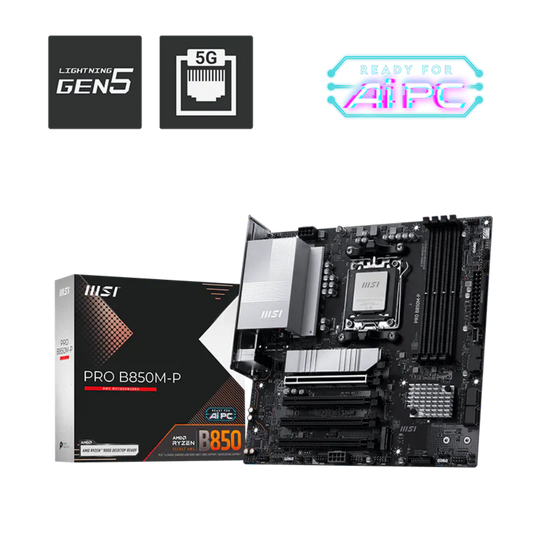 MSI PRO B850M-P DDR5 AMD Motherboard