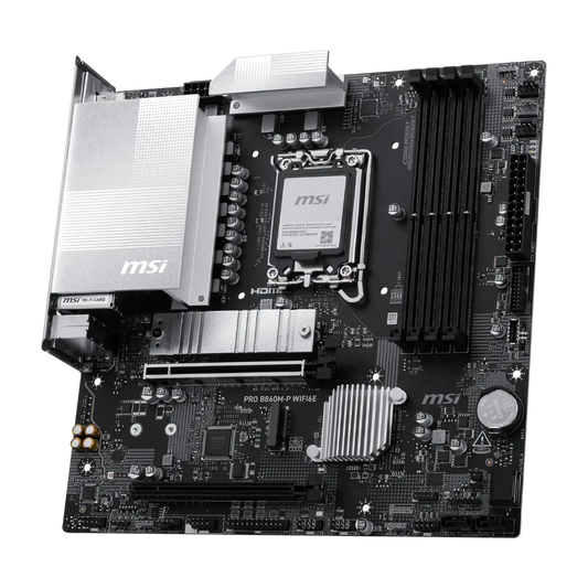 MSI Pro B860M-P Wifi6e DDR5 Intel Motherboard