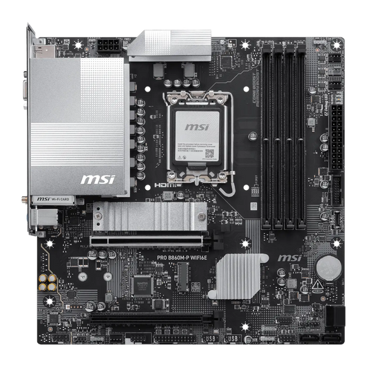 MSI Pro B860M-P Wifi6e DDR5 Intel Motherboard