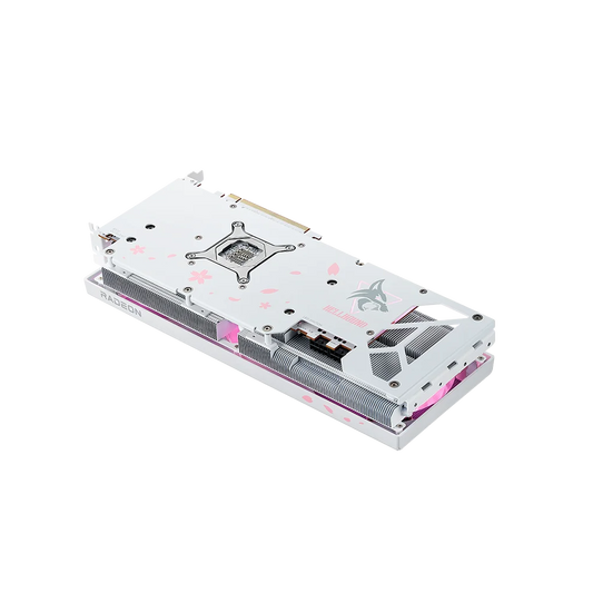 POWERCOLOR Radeon RX 7800 XT HellHound Sakura OC White 16GB AMD Graphic Card