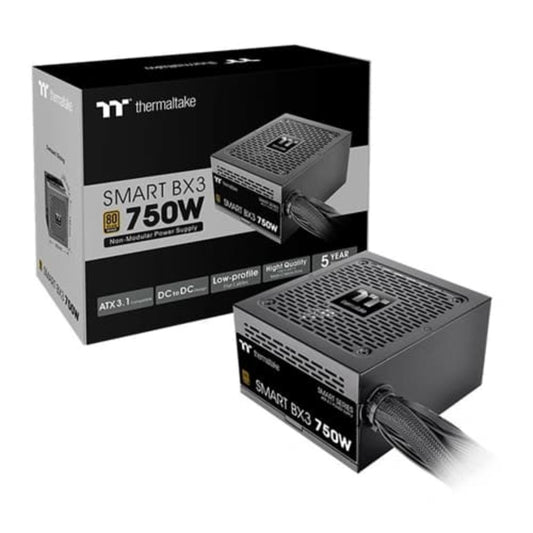 THERMALTAKE Smart BX3 750W 80+ Bronze ATX 3.1 Non Modular Power Supply