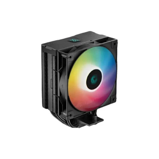 DEEPCOOL AG400 Digital Black ARGB 120mm Single Tower CPU Air Cooler (Black)