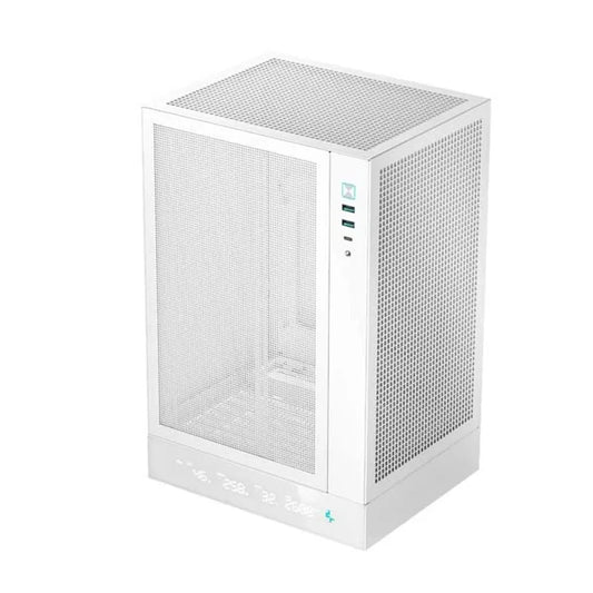DEEPCOOL CH170 Digital M-ITX Mini Tower Cabinet ( White )