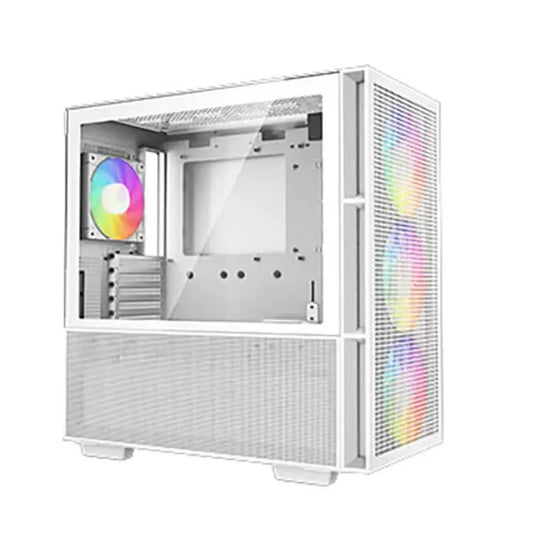 DEEPCOOL CH560 Mesh ARGB EATX Mid Tower Cabinet (White)