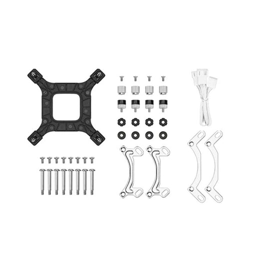 DEEPCOOL LE240 V2 240mm ARGB Liquid Cooler ( White )