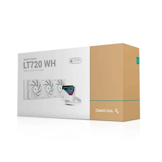 DEEPCOOL INFINITY LT720 ARGB 360mm CPU Liquid Cooler (White)