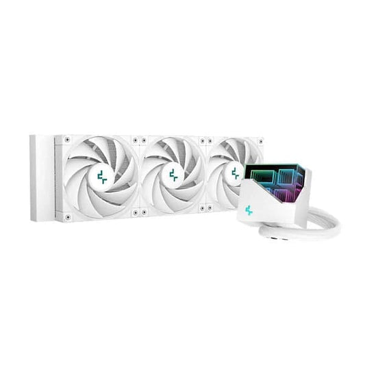 DEEPCOOL INFINITY LT720 ARGB 360mm CPU Liquid Cooler (White)