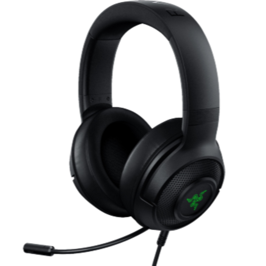 RAZER kraken X USB Ultralight Wired 7.1 Surround Gaming Headphones ( Black ) ( PC / Xbox / Mobile / Mac / PS4 / PS5 )