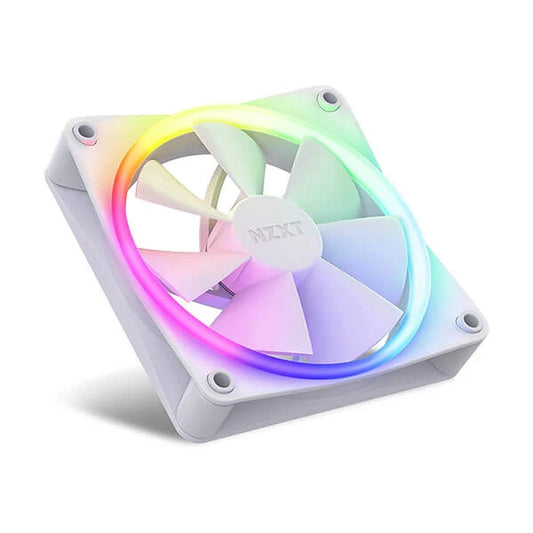 NZXT F120 RGB Duo 120mm with the RGB Controller Cabinet Fan White (Triple Pack)