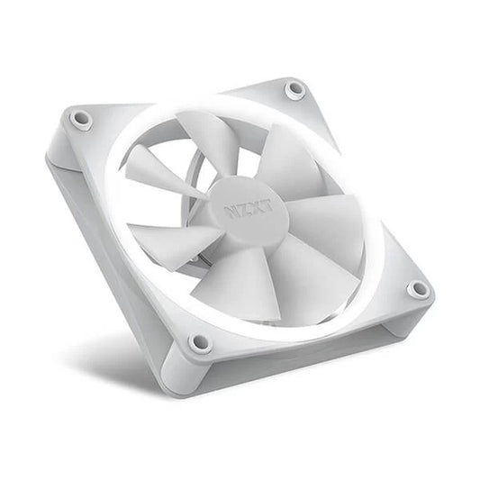NZXT F120 RGB Duo 120mm with the RGB Controller Cabinet Fan White (Triple Pack)