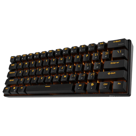 ROYAL KLUDGE RK61 60% Wireless Mechanical Gaming Keyboard ( Black ) ( Brown Switch )