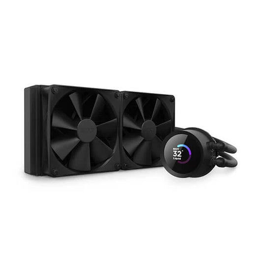 NZXT Kraken 240mm CPU Liquid Cooler (with LCD Display) (Black)