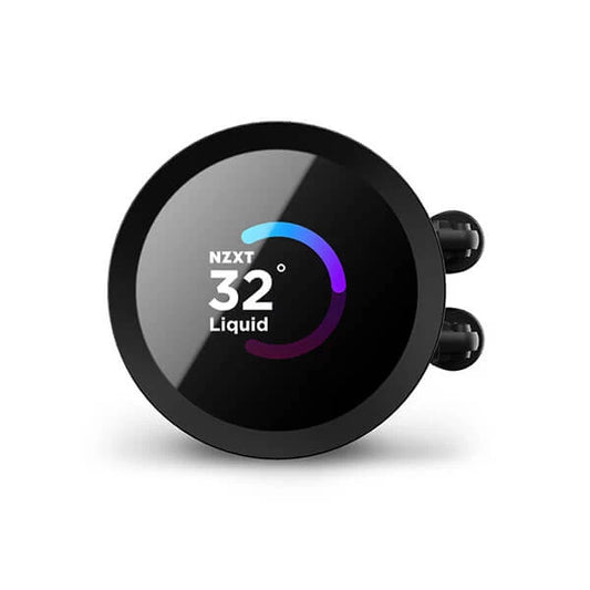 NZXT kraken 360mm CPU Liquid Cooler (With LCD Display) (Black)