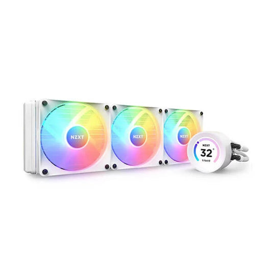 NZXT Kraken Elite RGB 360mm CPU Liquid Cooler (white)