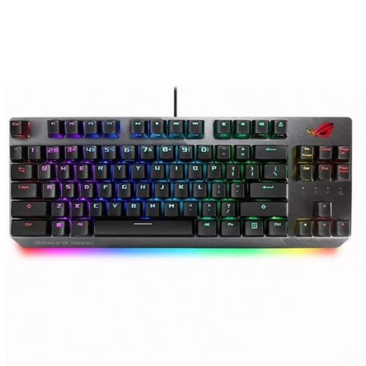 ASUS ROG Strix Scope Tenkeyless Mechanical Wired Gaming Keyboard ( Black ) ( Cherry MX Red Switch )
