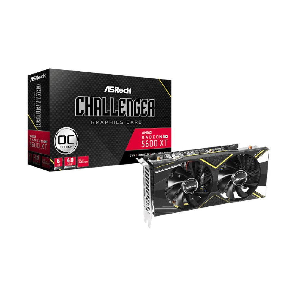 Buy ASROCK Radeon RX 5600 XT Challenger D OC 6GB AMD Graphic Card