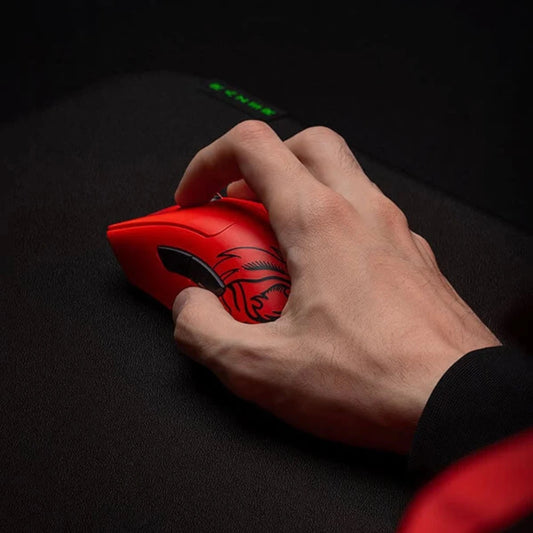 RAZER DeathAdder V3 Pro Wireless Ergonomic Gaming Mouse ( RZ01-04630400-R3M1 ) ( 6400DPI ) ( Faker Edition)