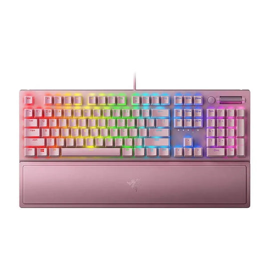 RAZER BlackWidow V3 RGB Mechanical Full Size Wired Gaming Keyboard ( Quartz ) ( Green Switch )