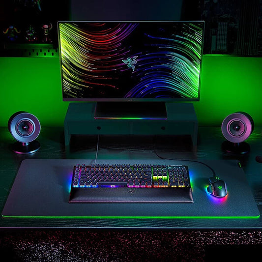 Razer BlackWidow V4 Mechanical Gaming Keyboard (Green Switches)