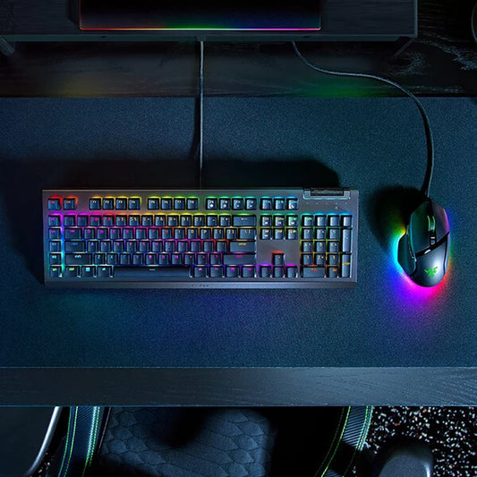 Razer BlackWidow V4 X Mechanical Gaming Keyboard (Green Switches)