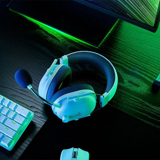 RAZER BlackShark V2 Pro 2023 Edition Wireless 7.1 Surround Gaming Headphones ( White ) ( PC / Mobile / PS )