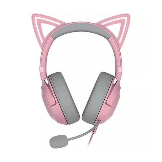 RAZER kraken Kitty V2 RGB Wireless 7.1 Surround Gaming Headphones ( Quartz ) ( PC / PS5 / Xbox )