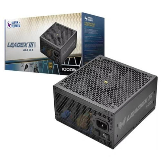 SUPER FLOWER Leadex III 1000W UP 80+ Gold ATX 3.1 Fully Modular Power Supply